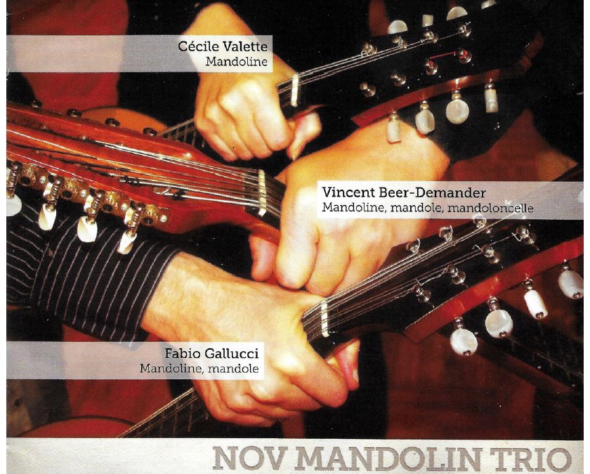 TROIS PORTRAITS – NOV MANDOLIN TRIO